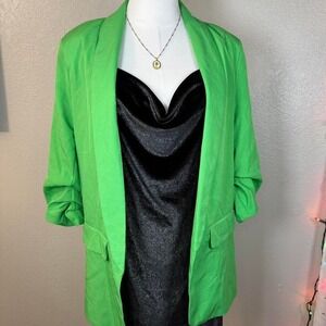 Milk & Honey Bright Green Blazer | Chic Statement‎ Layer